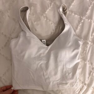 Lululemon White Align Tank Top